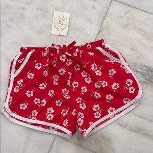 Beaufort Bonnet Company brand new Red Floral Kids Shorts
